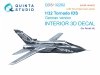 Quinta Studio QDS+32262 Tornado IDS German 3D-Printed & coloured Interior on decal paper (Revell) (Small version) (with 3D-printed resin parts) 1/32